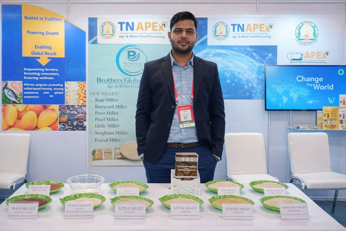 Brothers Global Exports at Indus Food 2026: Showcasing Indian Millets to the Global Market