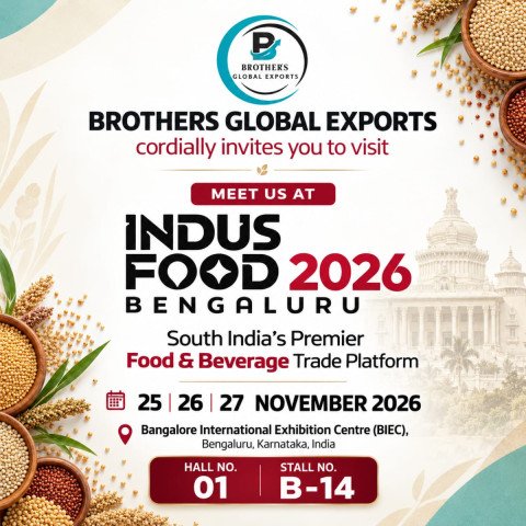 We Invite you to IndusFood 2026 Bengaluru – Meet Us at Hall 01, Stall B-14