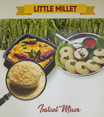 Little millet can be used to create convenient instant mixes and traditional dishes